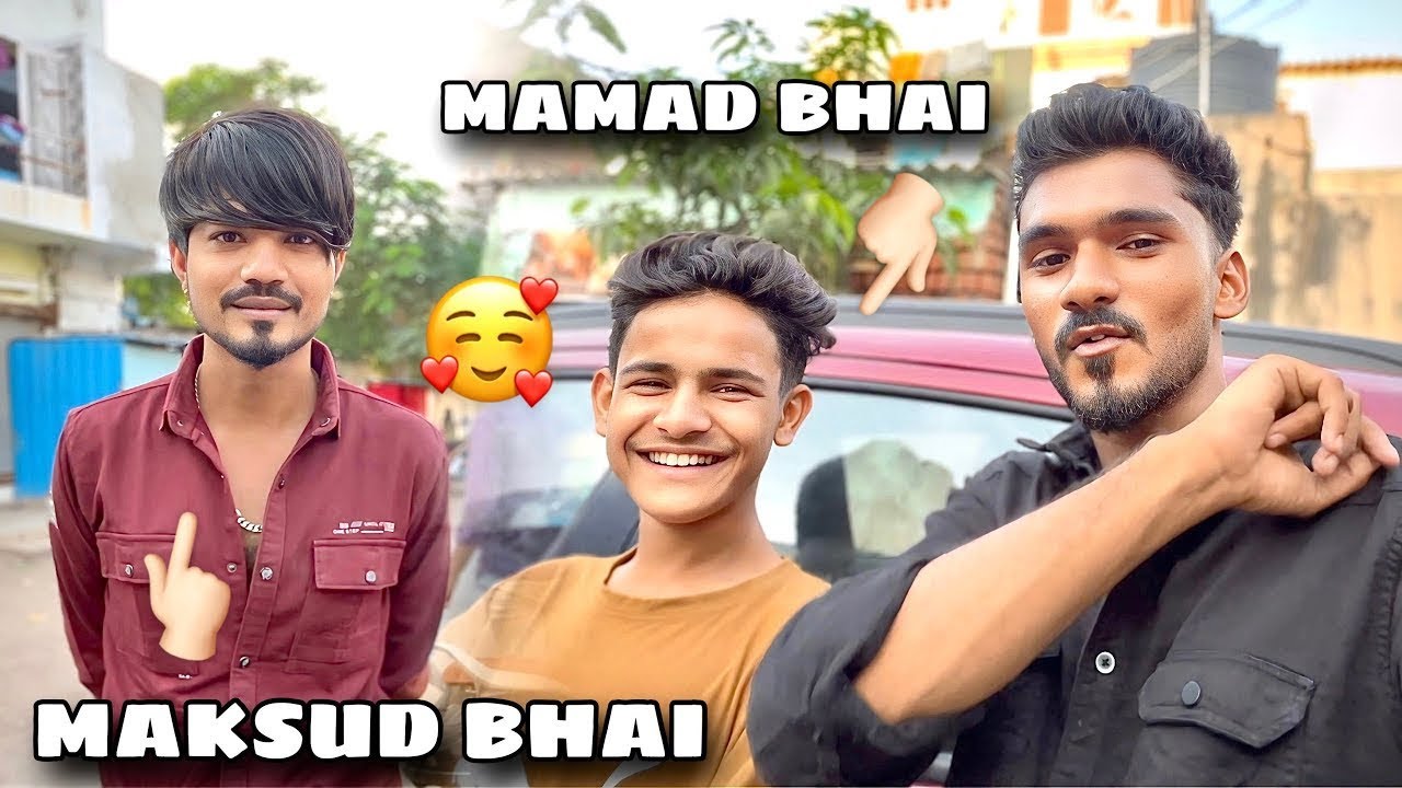 Jamnagar Me Maksud Bhai Or Mamad Bhai 😍 Maza Aagaya Mil Kar 😂