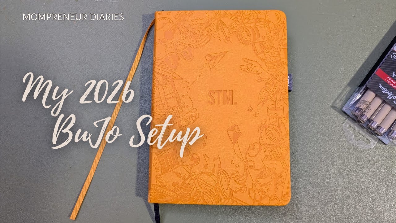 My Minimalist 2026 Bullet Journal Setup: Future Log, Vision Board, and 12-Week Year