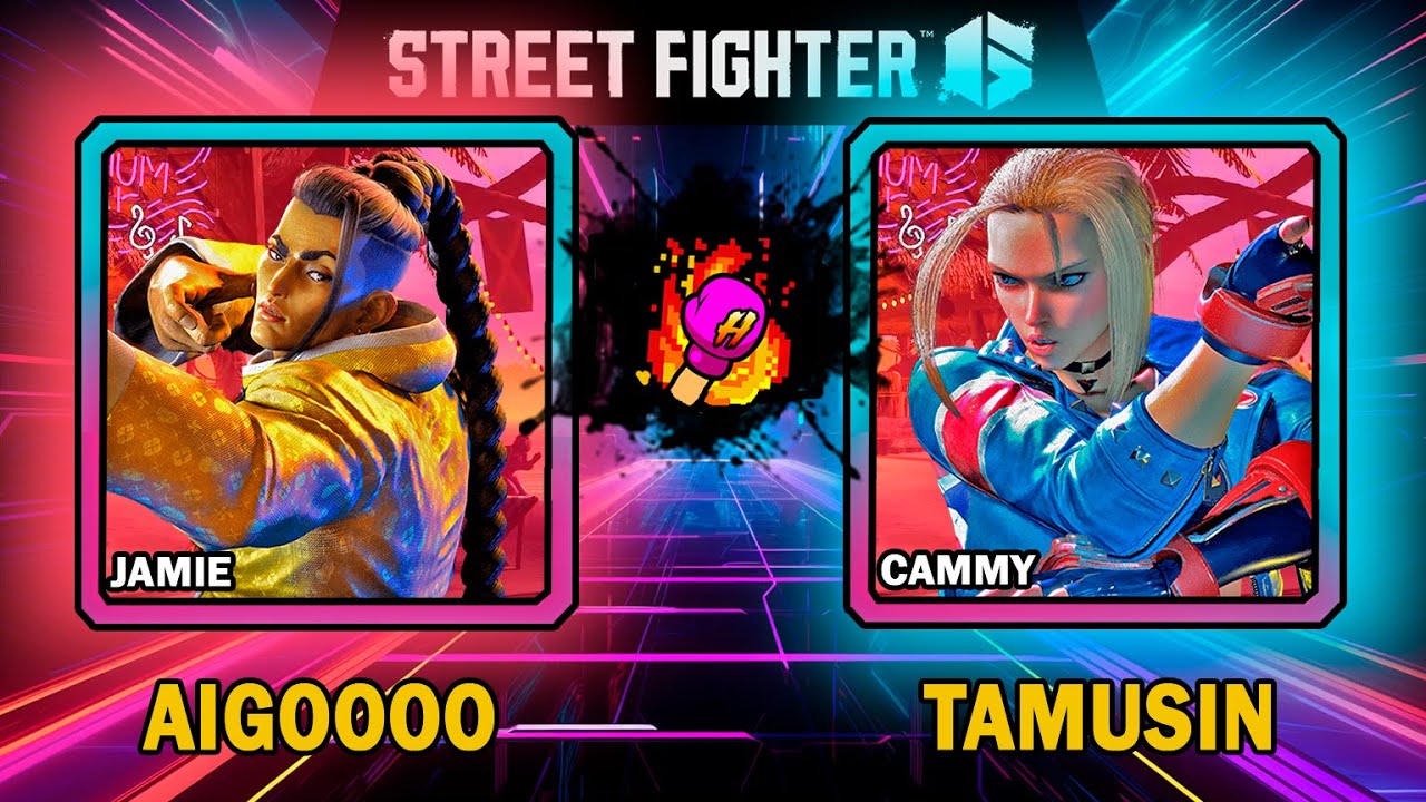 Street Fighter 6 🥊 Aigoooo (JAMIE) VS Tamusin (CAMMY) 🥊 スト6  🥊 SF6 🥊