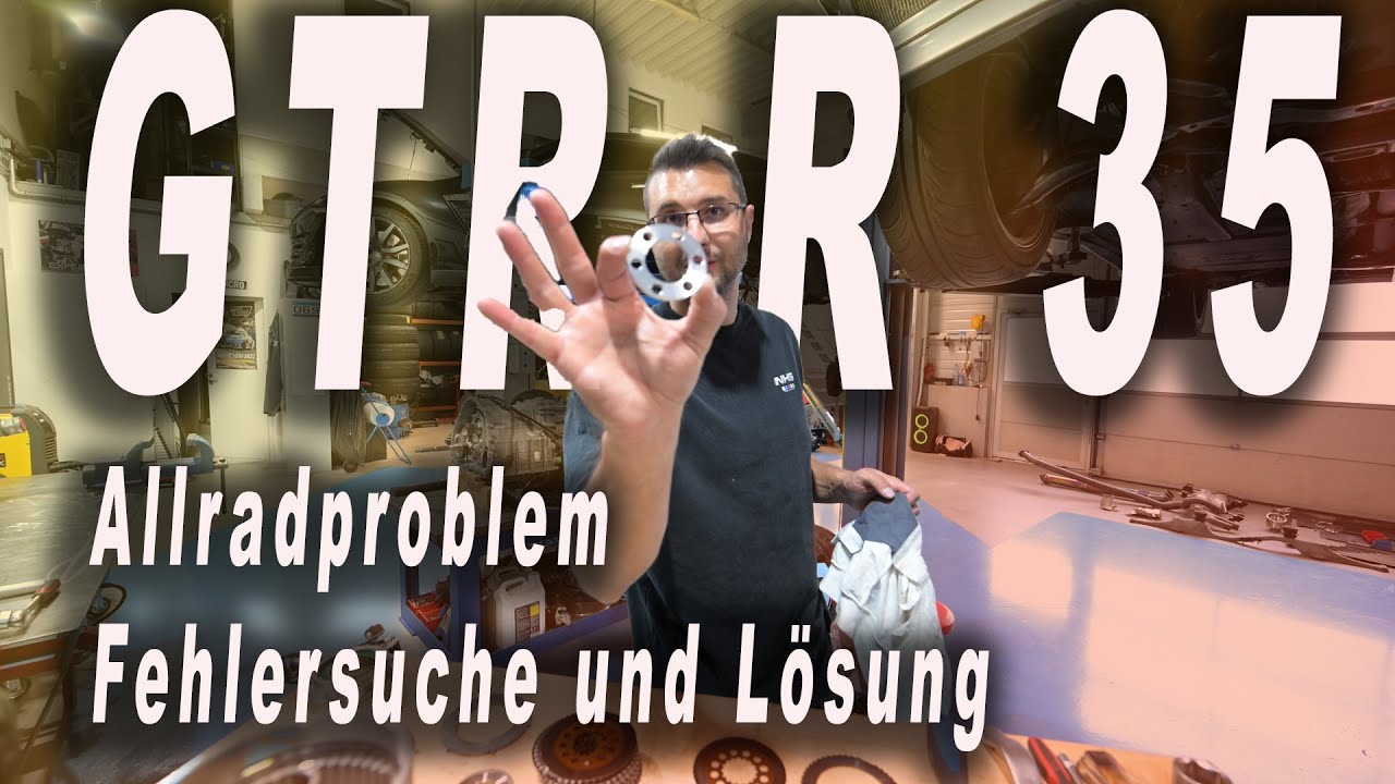 CEK - GTR R 35 Allrad Problem beheben | Getriebe Ausbau | ETS Einheit zerlegen | Emtron test