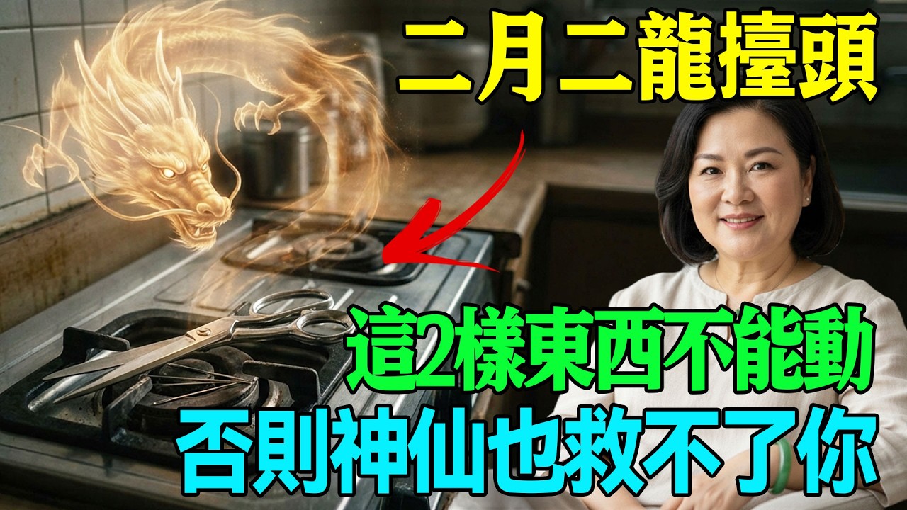 二月二土地公生日別做錯事！家裡「2樣東西」連碰都不能碰，否則破財招災神仙難救。#二月初二 #龍抬頭 #土地公生日 #頭牙