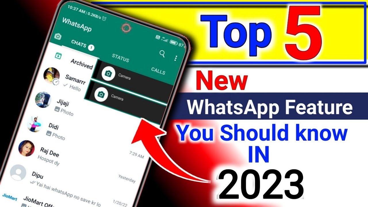 Top 5 WhatsApp Features in 2022 | WhatsApp Features you didn't know | WhatsApp Features