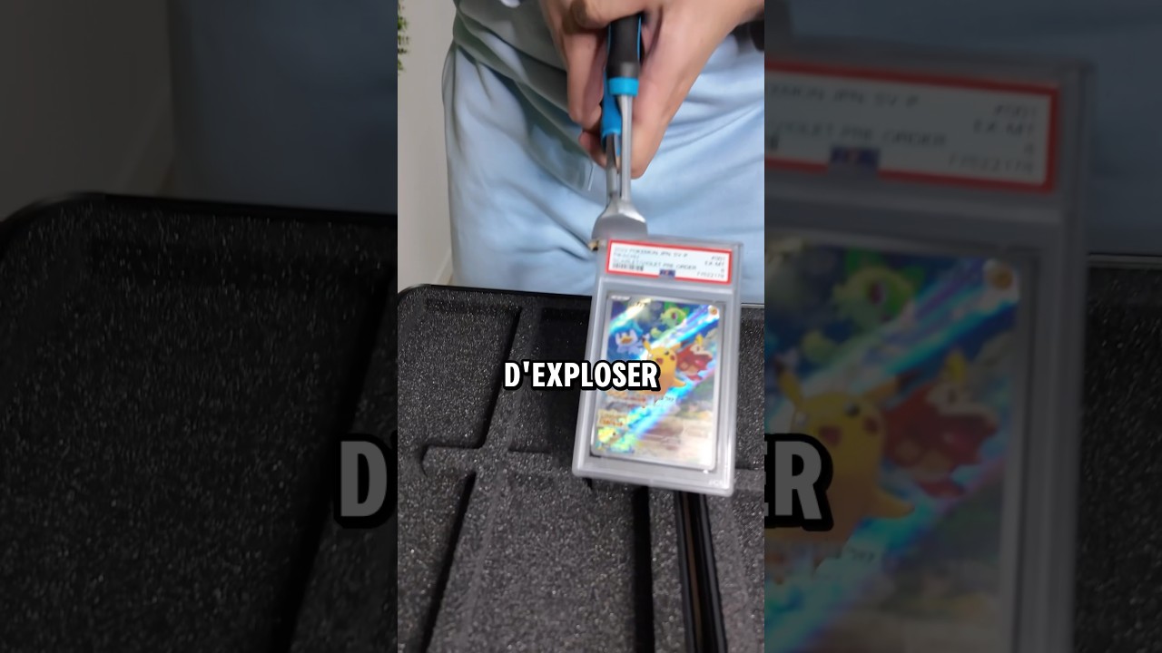 J&rsquo;EXPLOSE UN PIKACHU MAL NOT&Eacute; ! #pokemon #pikachu