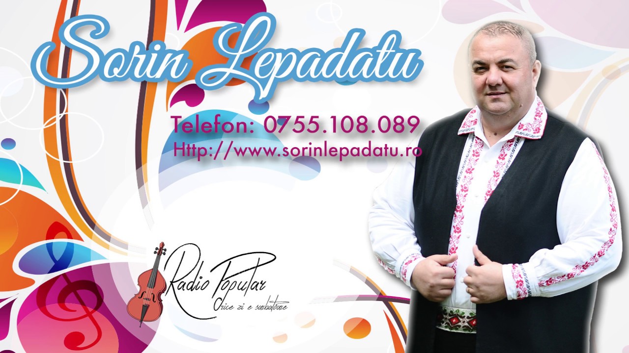 Sorin Lepadatu - Floare mandra ca bujorul Live 2016