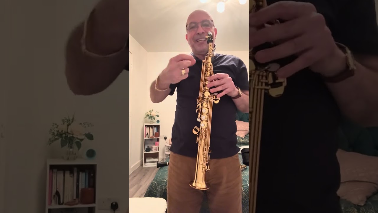 Tutorial nr 27 Ep E repede saxofon clarinet sopran orgă trompetă. Anci muștiuc suflu.