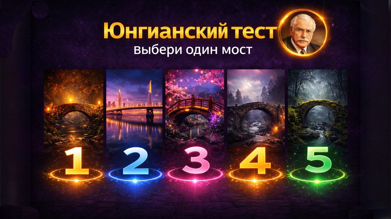Юнгианский тест выбери один мост | перемена которой ты сопротивляешься