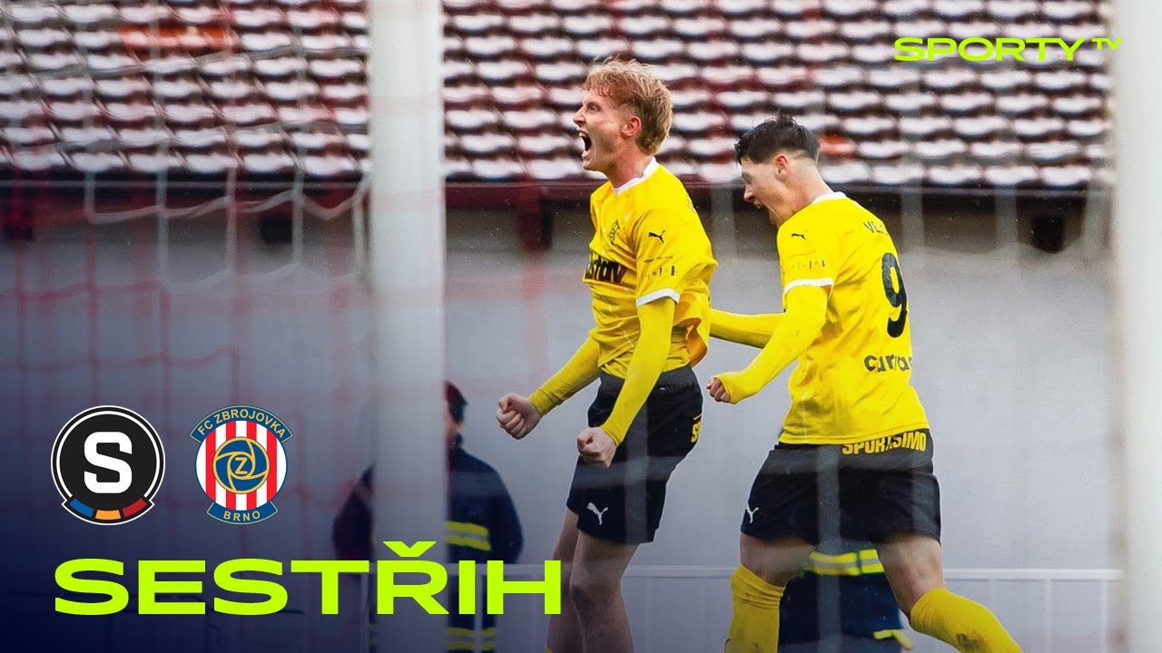 AC Sparta Praha B vs. FC Zbrojovka Brno 0:3 | Chance N&aacute;rodn&iacute; Liga | 16. kolo | SESTŘIH