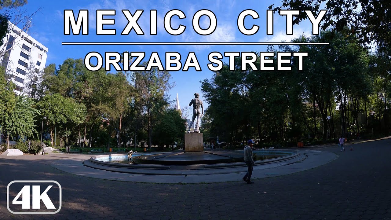 Calzada Orizaba, Colonia Roma Norte 🇲🇽 Ciudad de México [Recorrido en 4K]