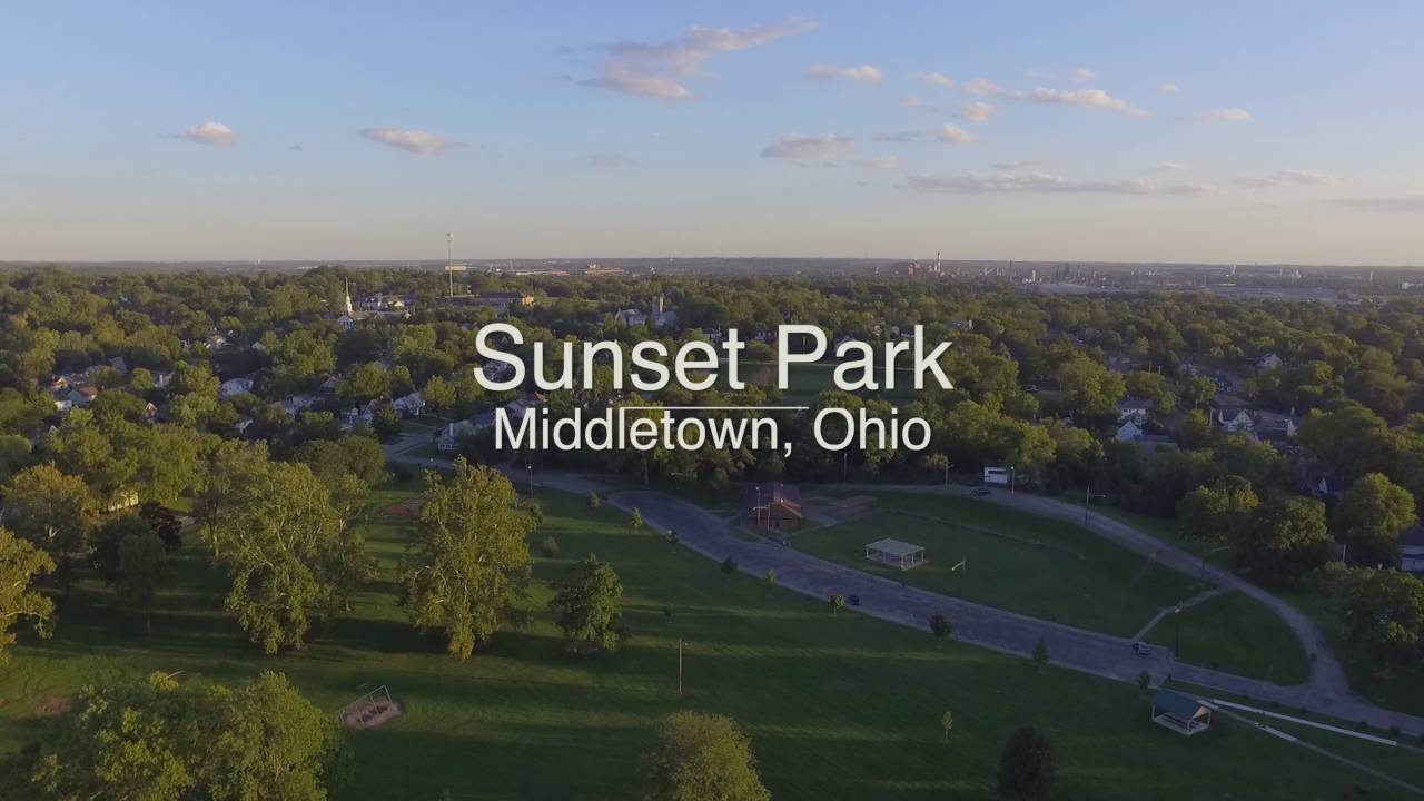Sunset Park Drone Footage - Middletown Ohio