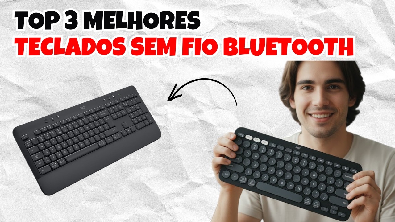 Qual é o Melhor Teclado Sem Fio Bluetooth em 2026? Onde comprar Teclado sem Fio Barato