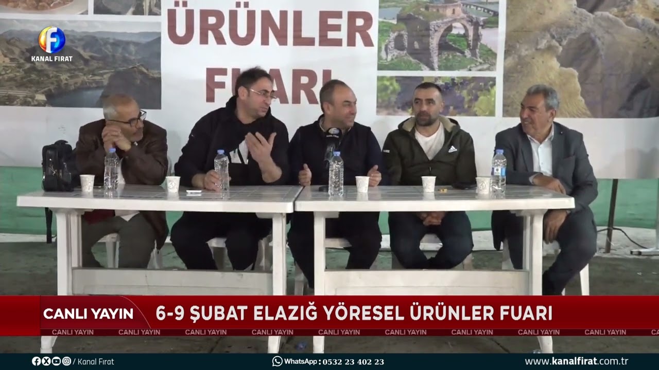 Canlı Yayın Adana Elazığ Yöresel Ürünler Fuarı 09 02 2026