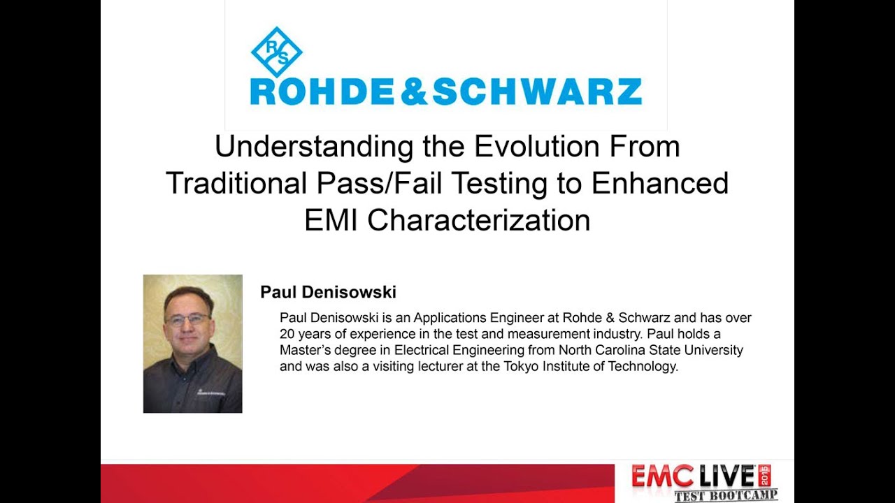 Understanding the Evolution From Traditional Pass Fail Testing to Enhanced EMI Char