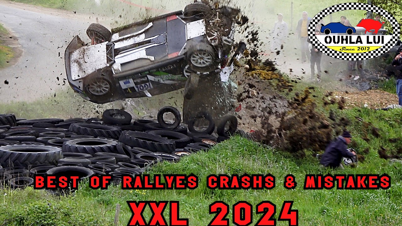 XXL Best of Rallyes Crashs & Mistakes & fun & passages de sangliers 2024 version longue by Ouhla Lui