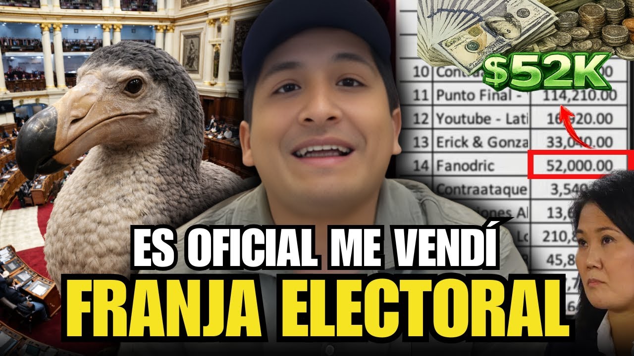 FANODRIC EN LA FRANJA ELECTORAL 😳 | ¿CUÁNTO ME PAGARÁN? 💰 | “ME VENDÍ” 🔥