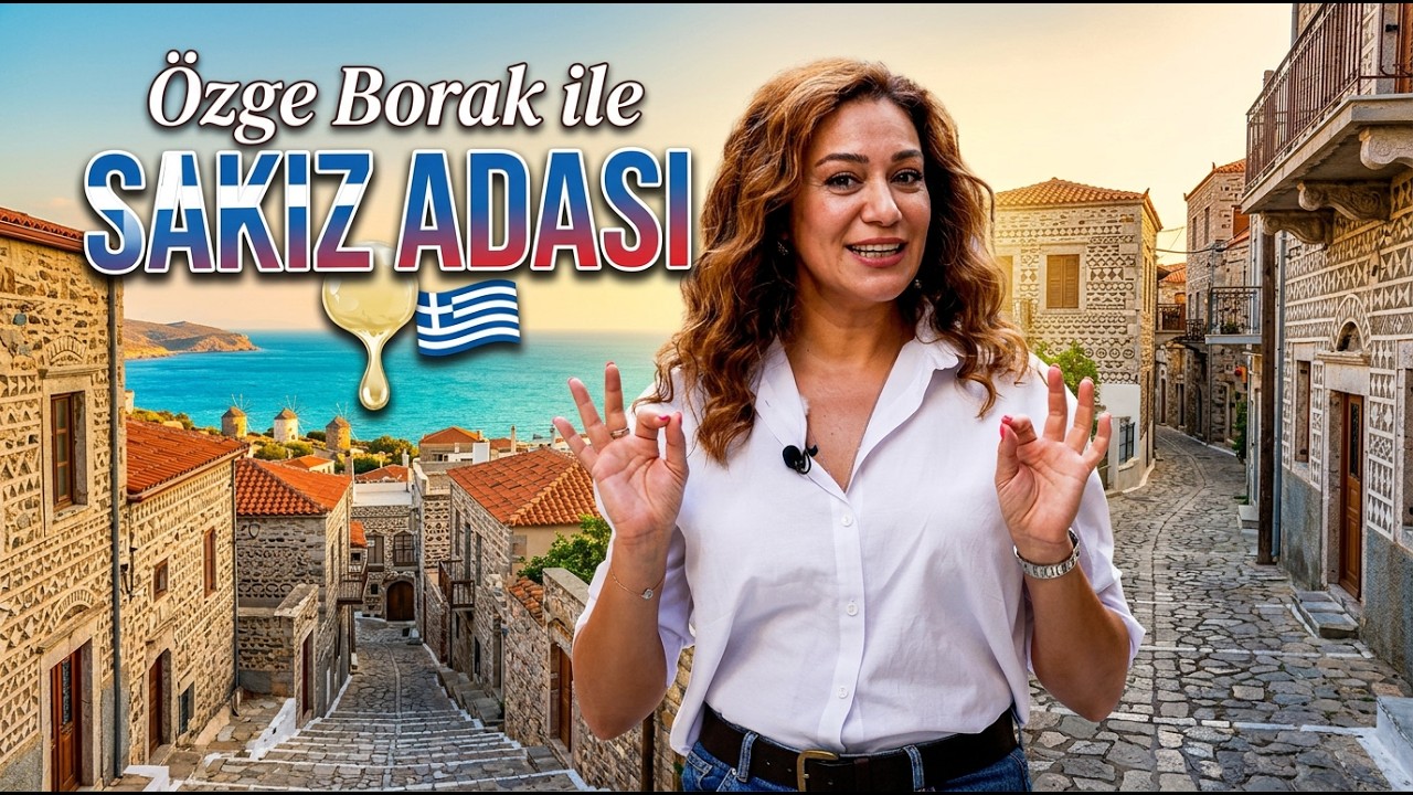 ✨ Özge Borak ile Sakız Adası: Sakız Ağaçları ve Mastika, Plajlar ve Ada Hayatı Evden Uzakta 'da 🌊