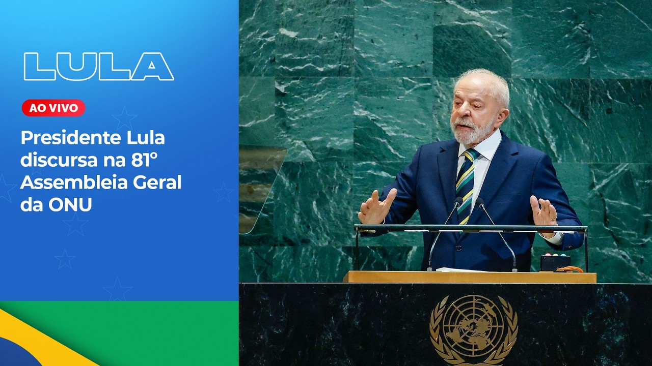 Presidente Lula discursa na 81&ordm; Assembleia Geral da ONU