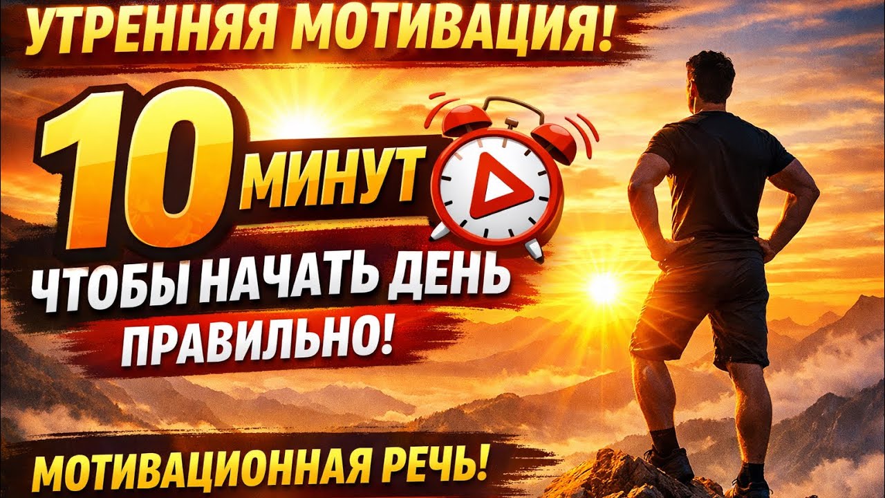 🔥 Утренняя мотивация, которая изменит твой день!