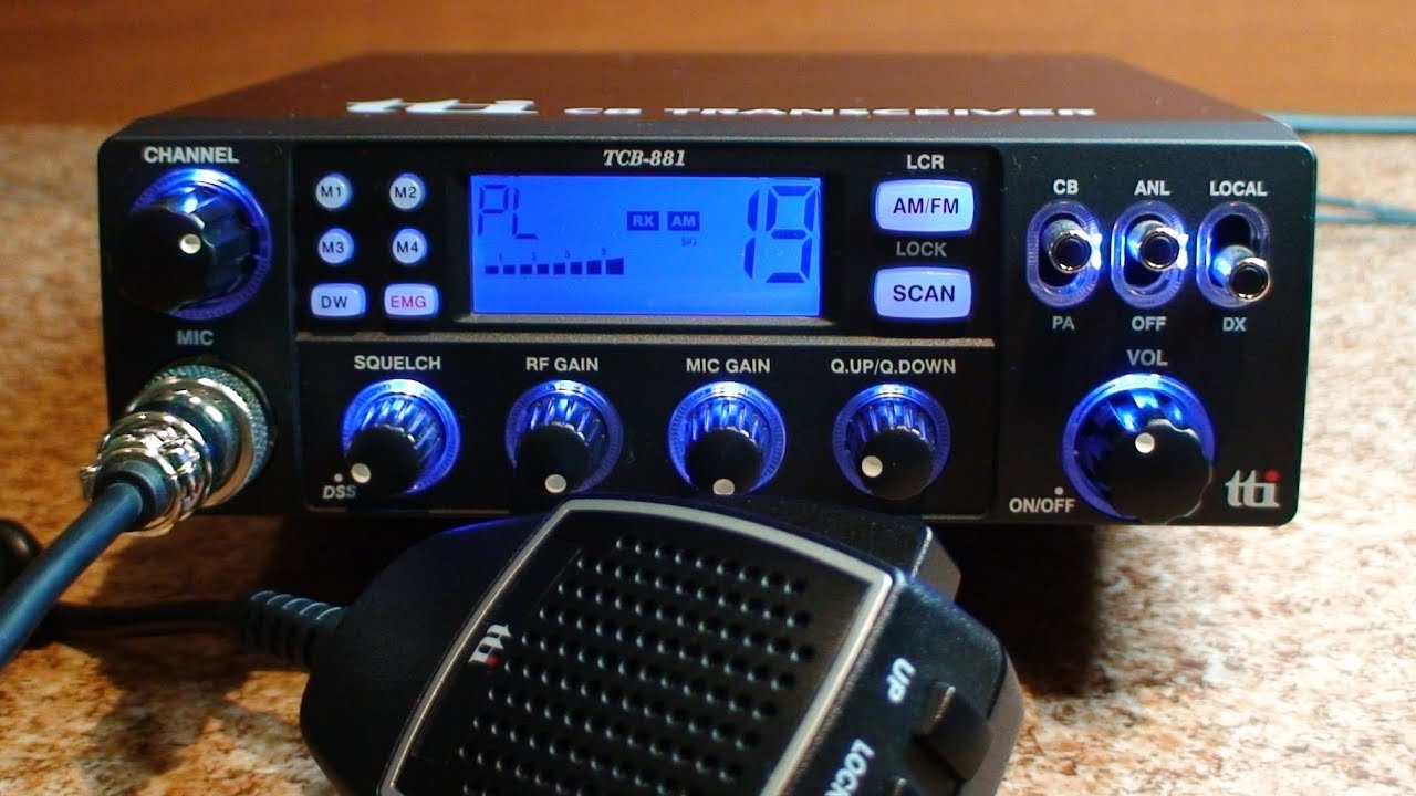 tti  TCB 881 - Zanim kupisz cb radio - Test # 19