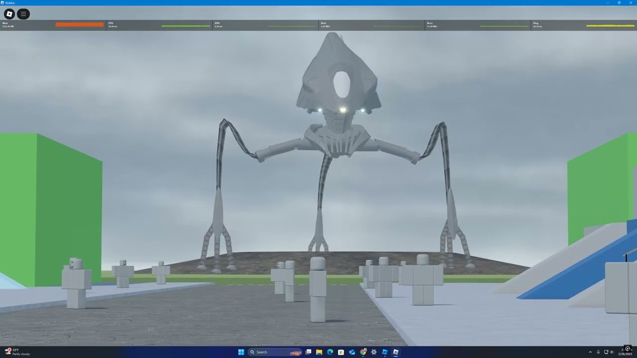 Roblox war of the worlds ai more accurate tripod model first test