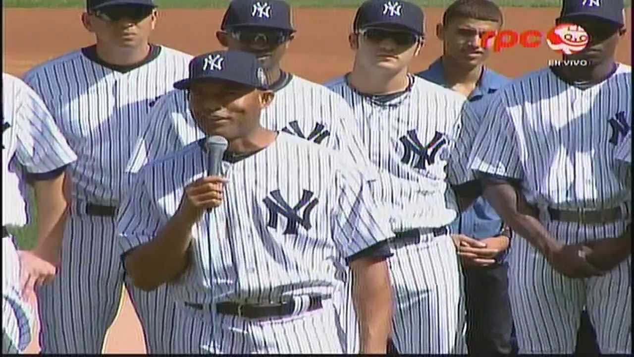 Homenaje de Despedida a Mariano Rivera 22/09/13