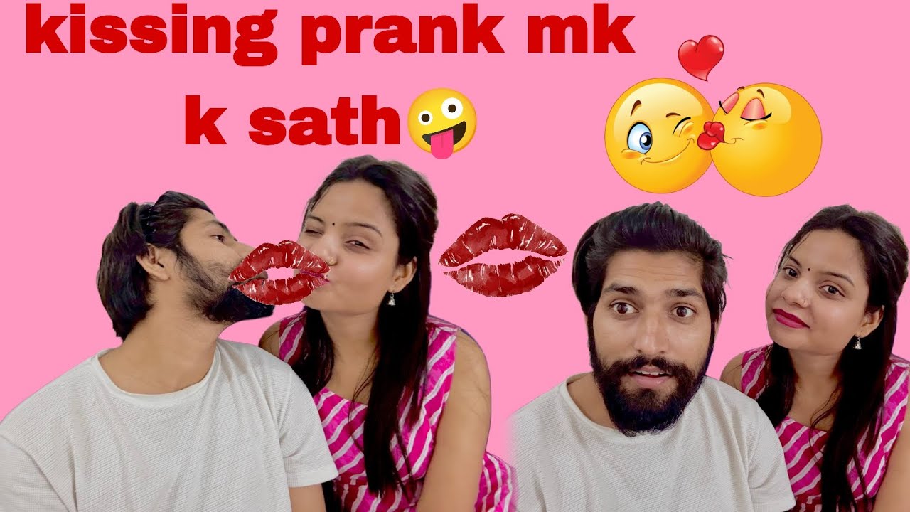 Kiss prank krne k bad ladai ho gyi😡💔but end m mk ne love you bola😘🤗
