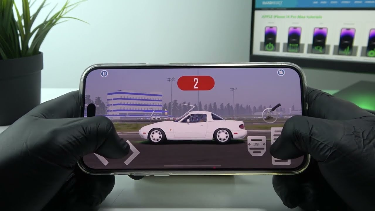 APPLE iPhone 14 PRO MAX - CarX Drift Racing 2 | Gaming TEST | Amazing OLED 120Hz | A16 Bionic