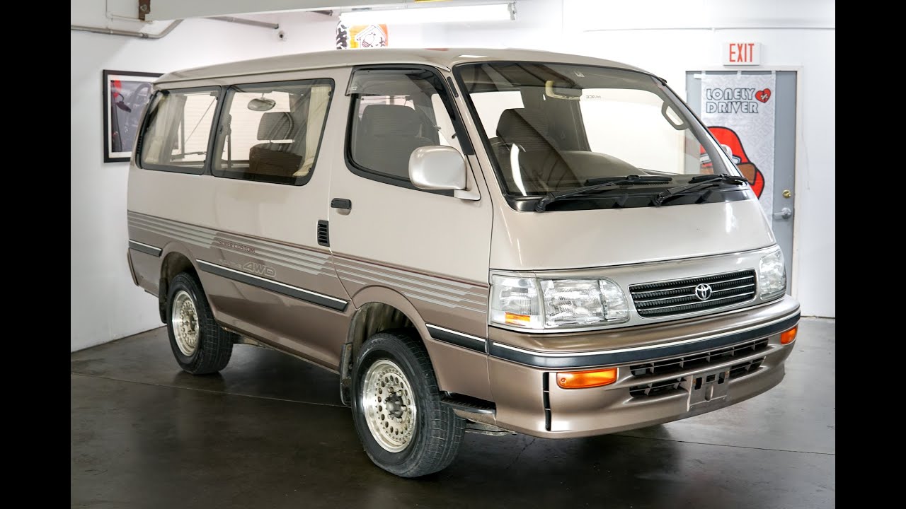 FOR SALE: 1996 TOYOTA HIACE SUPER CUSTOM TURBO DIESEL 4WD
