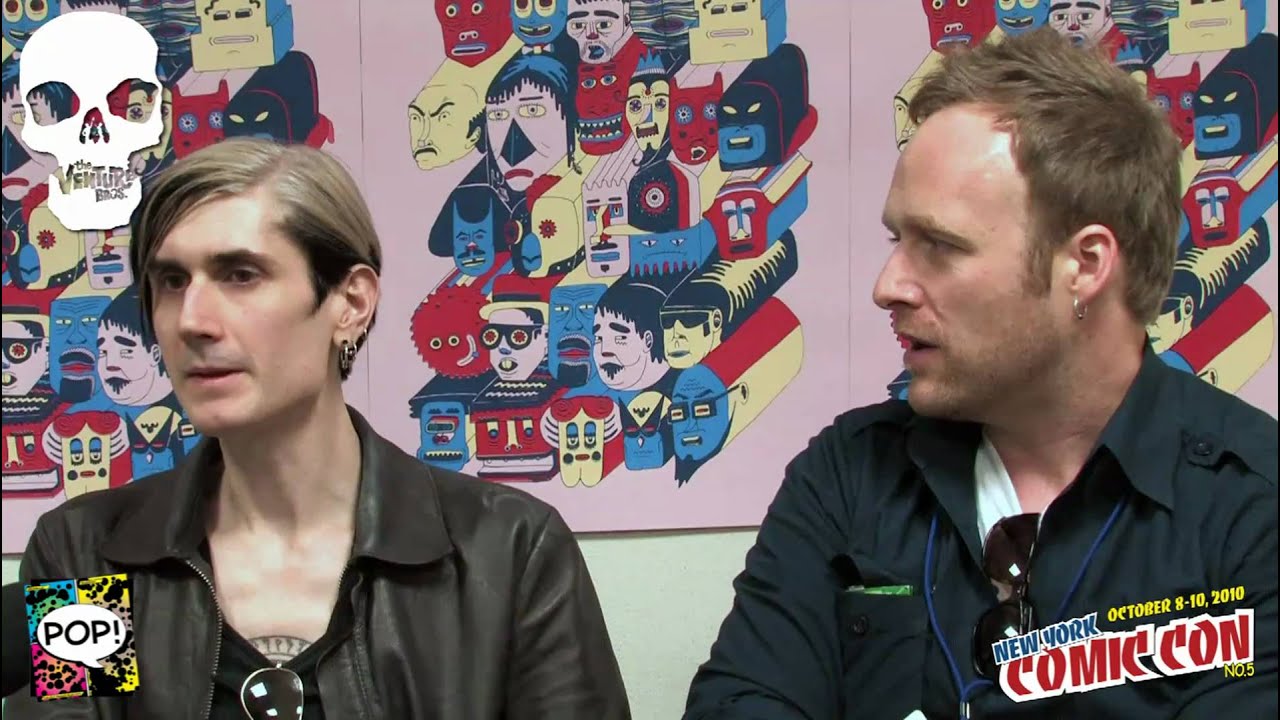 PoP! Interviews Venture Bros. Creators Jackson Publick and Doc Hammer!  NYCC!