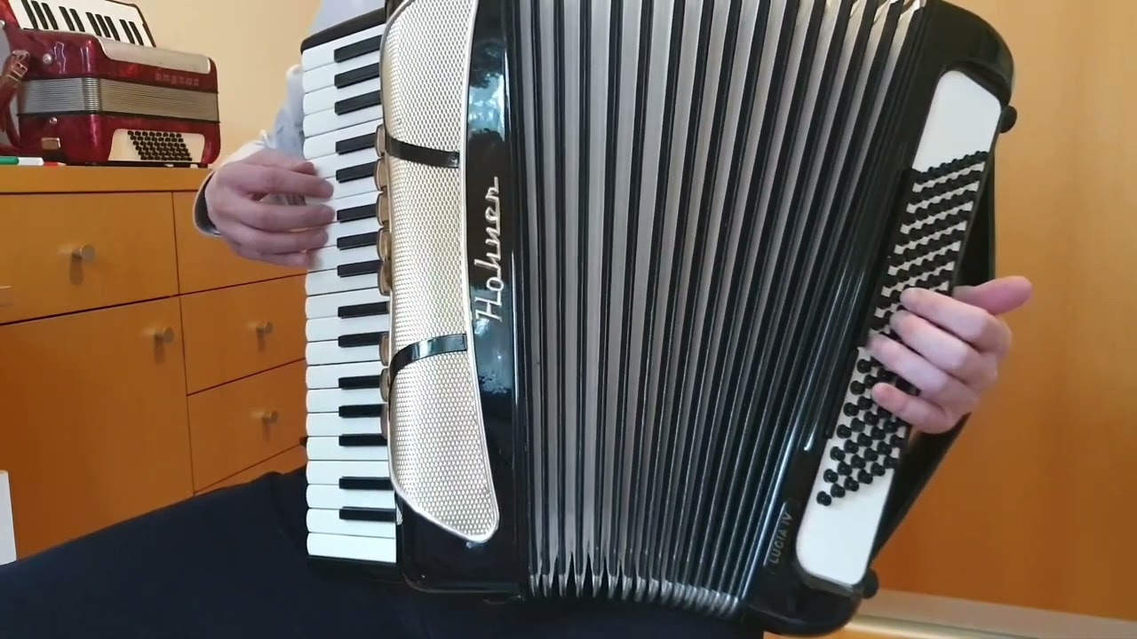 Rozmowa kukułki z echem akordeon