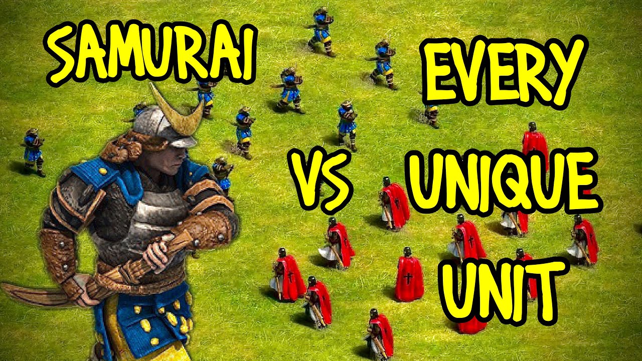 ELITE SAMURAI vs EVERY UNIQUE UNIT | AoE II: Definitive Edition