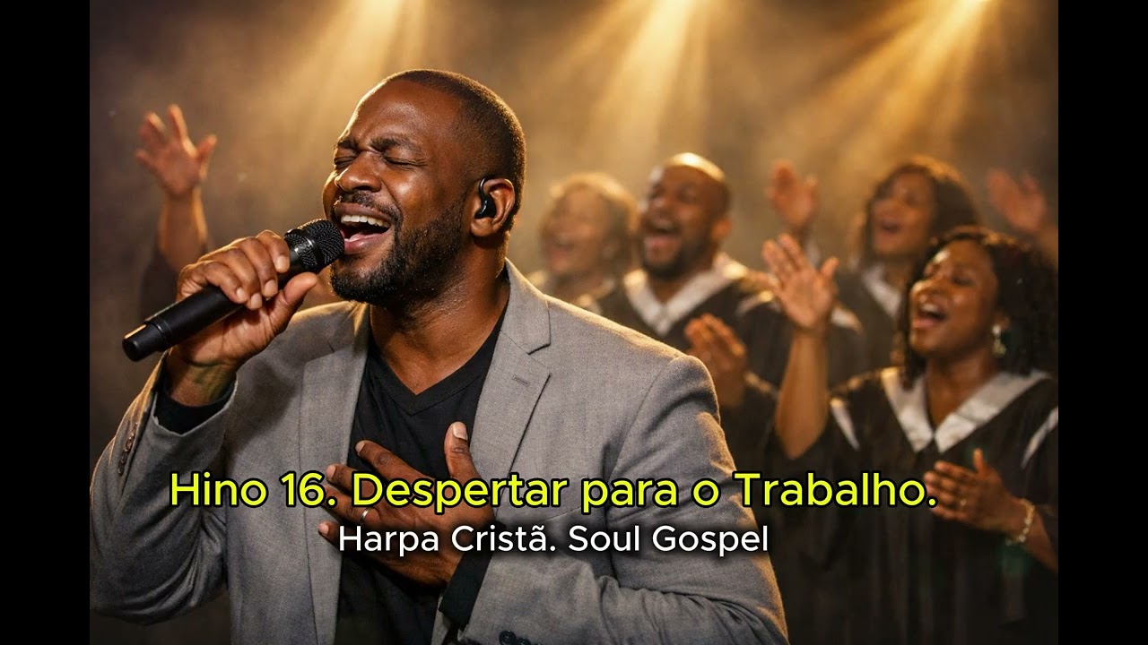 Hino 16.  Despertar para o Trabalho.  Harpa Cristã. Soul Gospel