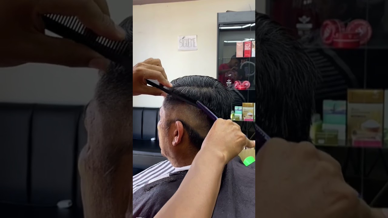 Primera vez que se corta con mi persona / corte degradado 