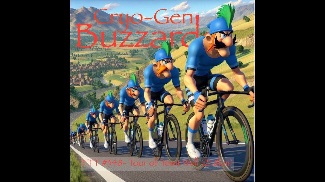 WTRL TTT# 348 - Zone 15: Cryo-Gen Buzzards (Frappe) - Tour of Tewit Well (21.8km)