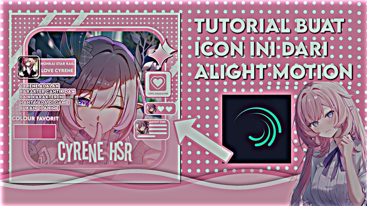 TUTORIAL BUAT ICON DARI ALIGHT MOTION YANG MUDAH BAGI BUAT PEMULA