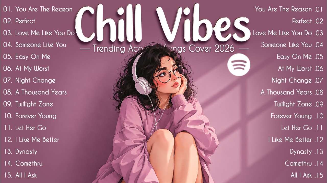 Relaxing Acoustic Hits 2026 🎧 Trending English Love Songs 🌿 Calm & Cozy Playlist