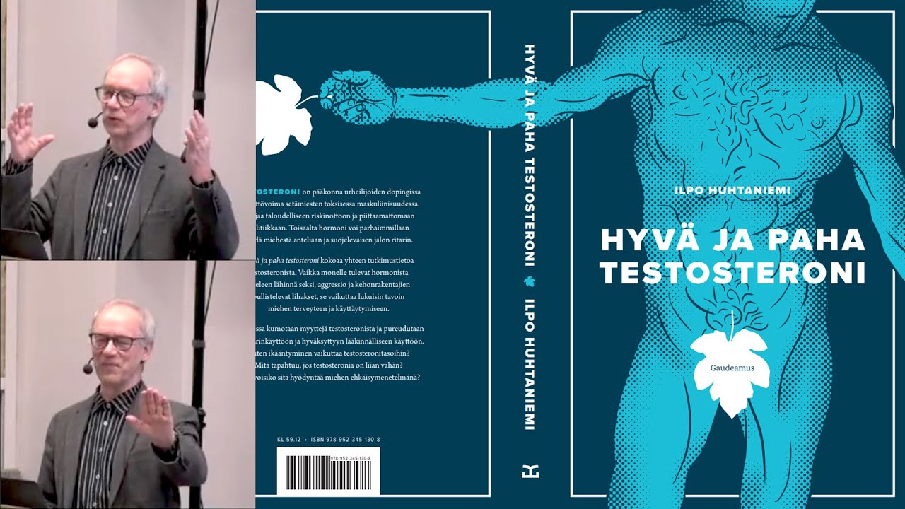 Ilpo Huhtaniemi: Hyvä ja paha testosteroni #testosterone #testosteronelevels #testosteronetherapy