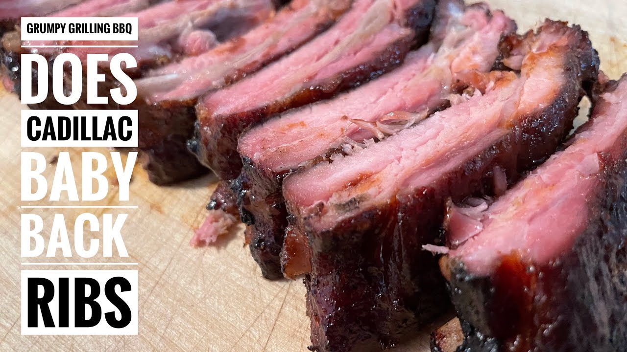Cadillac Baby Backs on the BBQ PITS BY KLOSE | Grumpy Grilling BBQ