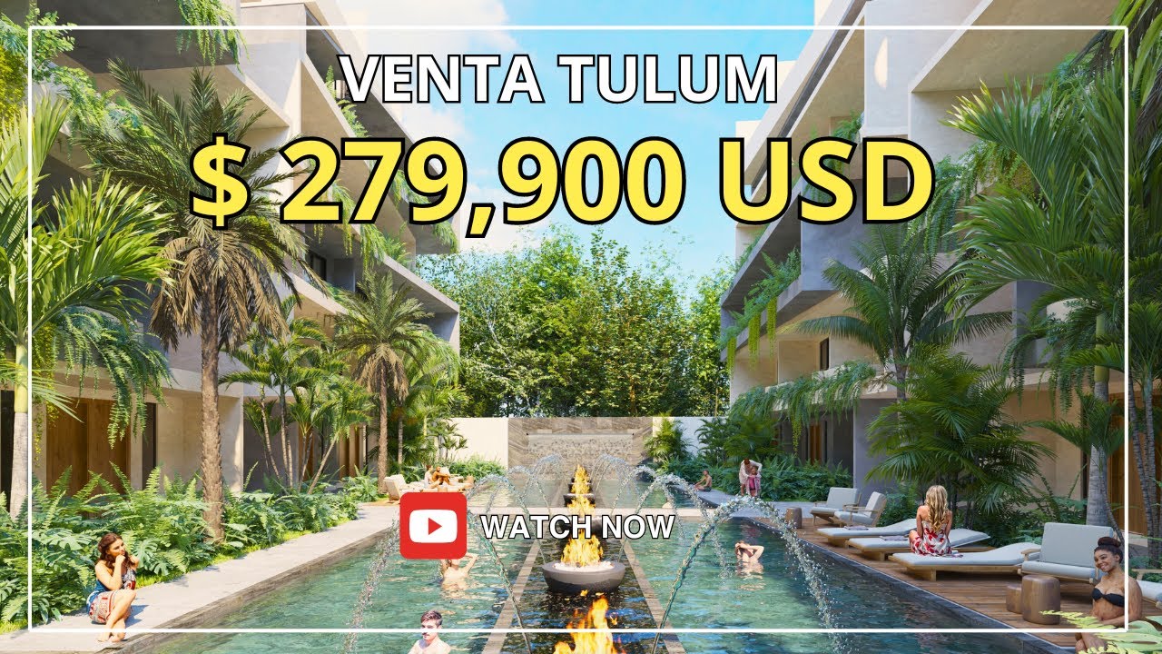 VENTA DEPARTAMENTO EN TULUM | PREVENTA INMOBILIARIA