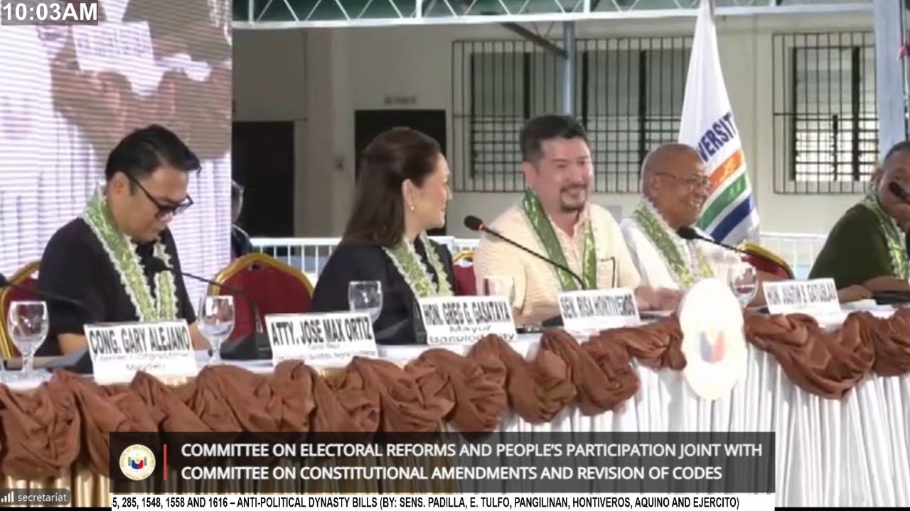 LIVE: Senate Public Hearing on Anti-Political Dynasty Bills in Bacolod City (February 13, 2026)