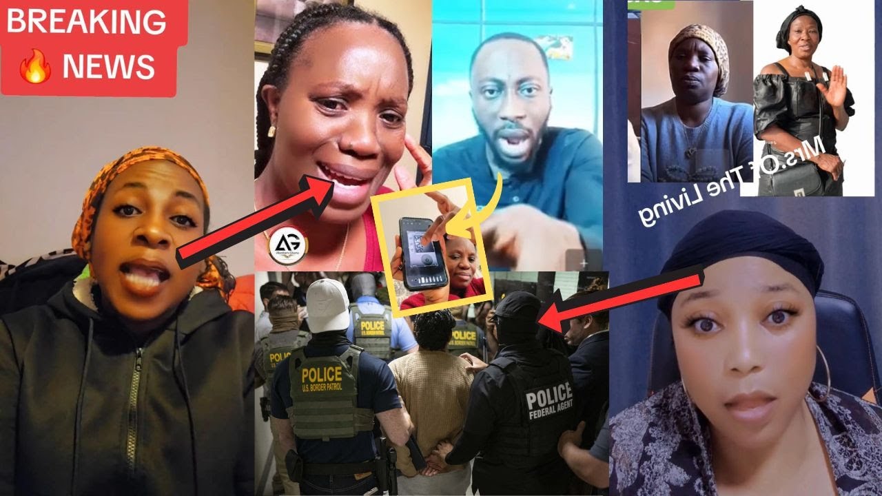 Video Evidence Expose as Freda Afriyie begs Akosua serwa &Legal wives backdoor over US Police Arrēst