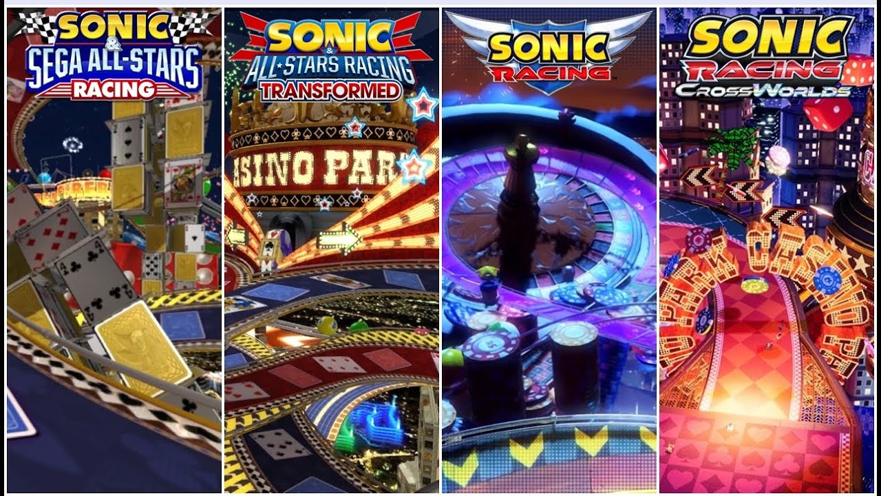 Sonic Racing: CrossWorlds - Evolution of Roulette Road #sonicracingcrossworlds #sonicthehedgehog