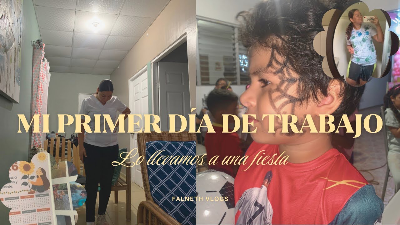 Primer día de trabajo ✨ mucho por aprender | Llevamos a Khal a una fiesta 🥳 | Así decoré mi agenda 📔