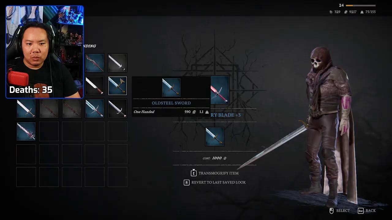 🔴Day 3 of Tainted Grail. Resisting the urge to become a stealth archer.