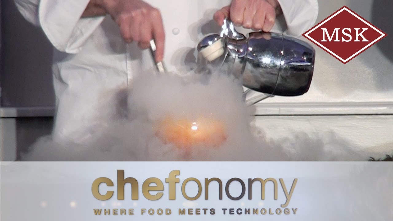 Nitro Sorbet -- creating theatre at the customer's table.