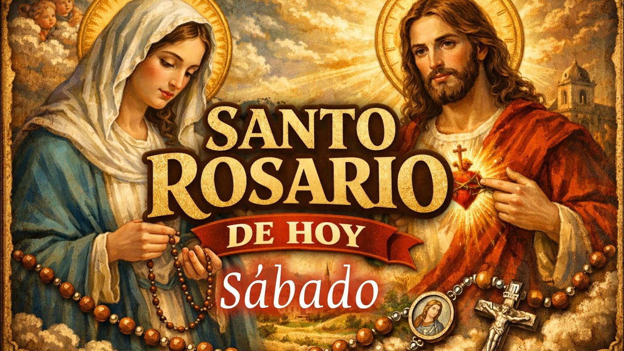 🌿✨️SANTO ROSARIO🙏🏼SÁBADO 21 DE FEBRERO🌿✨️MISTERIOS GOZOSOS✨️