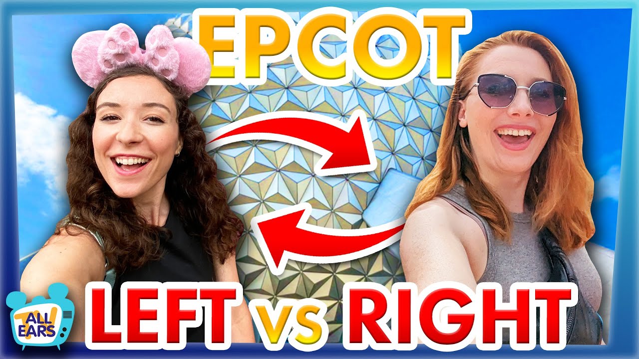 EPCOT Left VS Right CHALLENGE -- World Showcase