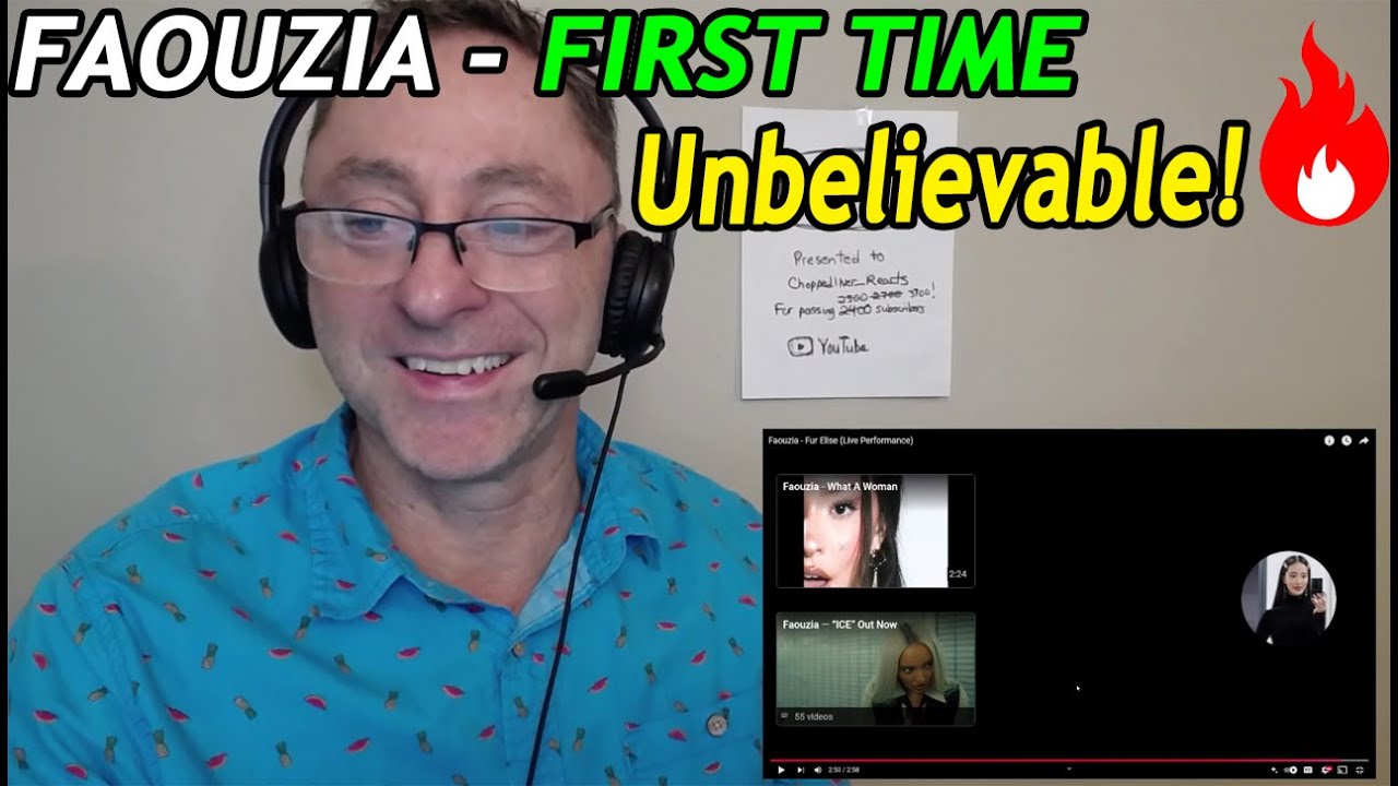 FAOUZIA - FIRST TIME REACTION - Fur Elise Live Performance