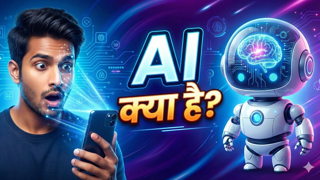 AI Kya Hai? 🤯 Mobile Face Unlock Ka Raaz | Artificial Intelligence Hindi