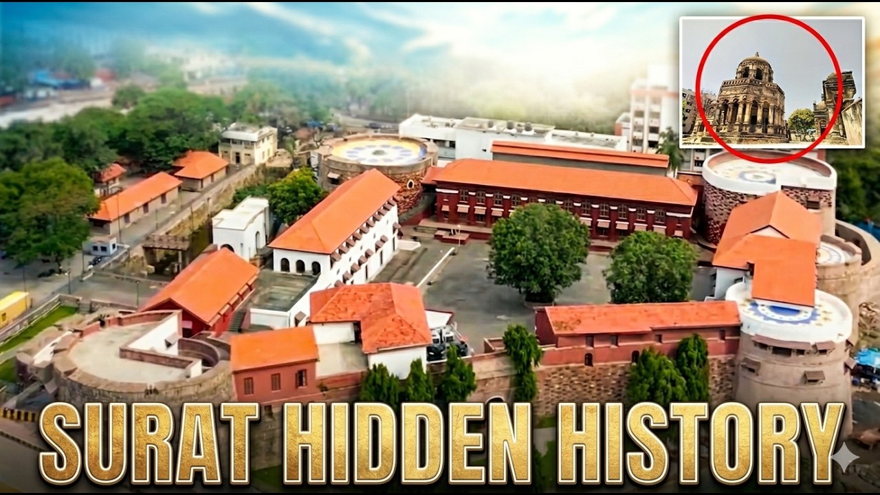 Surat Castle Full Tour 🏰 | Hidden Dutch Cemetery Revealed!