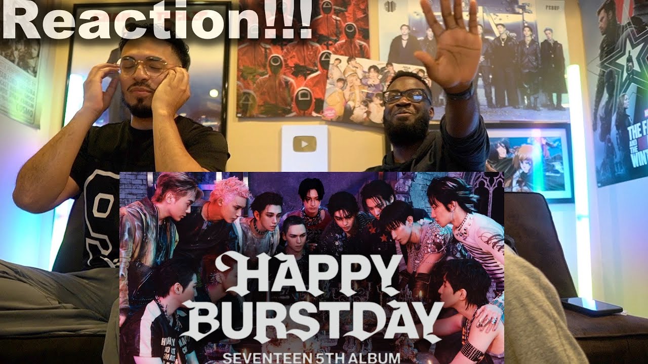 Seventeen 'Happy Burstday' Full Album | Reaction